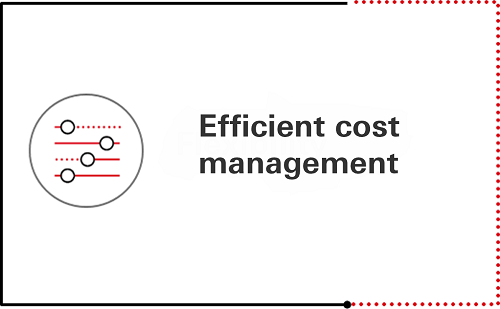 Efficient cost management