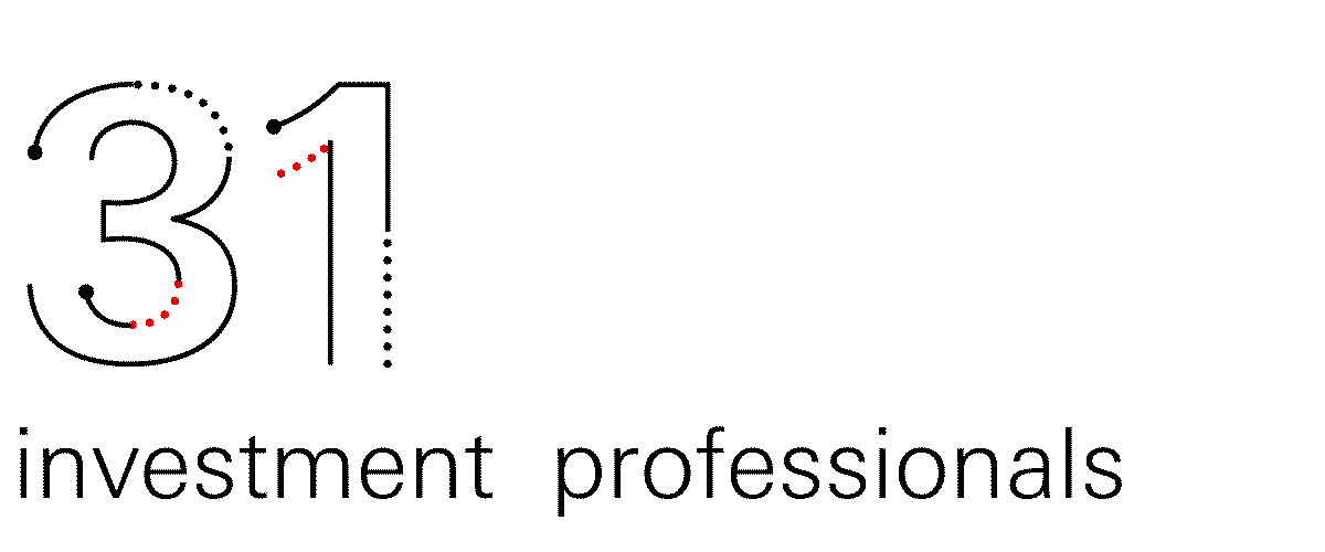 31 investment professionals