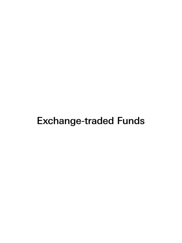 Exchange Traded Funds