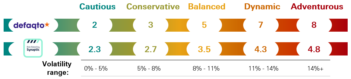 Portfolio risk ratings
